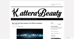 Desktop Screenshot of katterabeauty.com